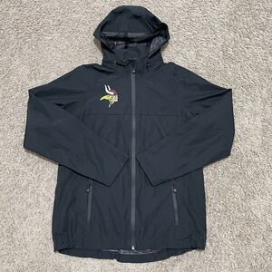 Forest Grove Vikings Cheerleader Jacket Womens‎ Medium Black Highschool Oregon